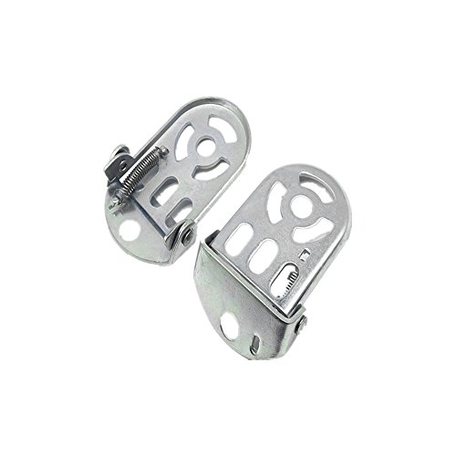 Tong Yue Bike Folding Foot Peg MTB Mountain Bicycle Pedal Cycling Metal Footrest,1 Pair - Thumbnail 2