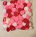 Valentines Craft Pom Poms Balls 80 Count Red White Pink