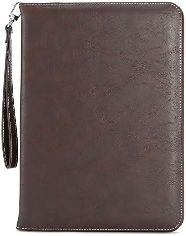 MAIBOOJI PU Flip Stand Case for Ipad Pro 9.7 with Hand Strap Card Slot Folding Auto Wake/Sleep Color Coffe