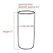 Beautyflier® Pack of 4 Anti-Slip Embossed Neoprene Bottle Insulator Sleeve 2.5mm Thick Collapsible Drink Can Cover for BBQ Camping Party (12oz(red/green/light blue/purple))