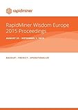 Image de Proceedings of the 6th RapidMiner Wisdom 2015 (Berichte aus der Informatik)