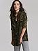 Escalier Women`s Button Down Shirt Long Sleeve Causal Military Camouflage Blouse With Pocket,Camouflage,Medium