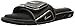 Nike Men's Comfort Slide 2, Black/Metallic Silver/White, 9 D - Medium