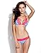 RELLECIGA Women's Strappy Bikini Swimsuit Lace Brazilian Swimwear