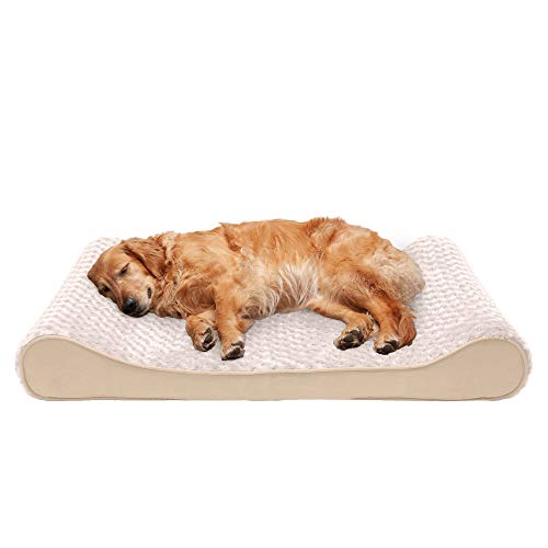 Furhaven Ultra Plush Luxe Lounger Supportive Orthopedic Foam Dog Bed