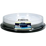 Optical Quantum OQBDRDL06LT-10 6X 50 GB BD-R DL Blu-Ray Double Layer Recordable Logo Top 10-Disc Spindle