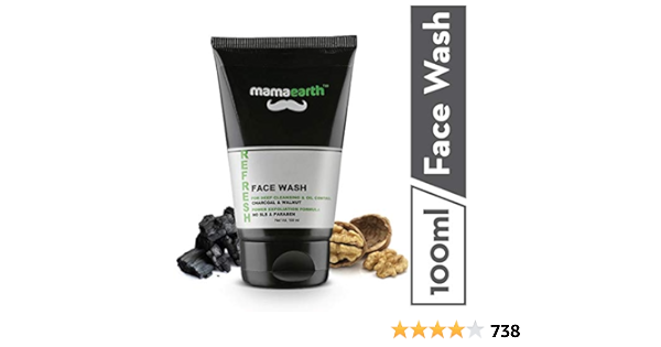 mamaearth lemon face wash