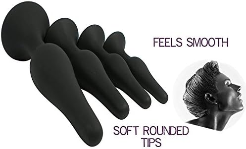 Trainer Kit for Women, B'utt Plùgs - Beginner Starter Set (Black1)