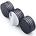 Waterproof Neodymium Disc Magnets with Epoxy Coating, Powerful Permanent Rare Earth Magnets, with Double-Sided Adhesive - 1.26 inch x 0.08 inch, Pack of 15