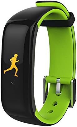 Fitness Tracker,Aiworth Smart Fitness Watch with Pedometer Distance Calories Blood Pressure Monitor Heart Rate Monitor Sleeping Monitor Four Screen Style Easy to Set Up for IOS&Android (Green)