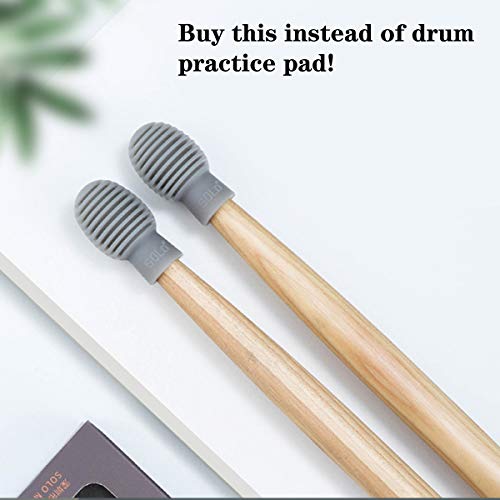 Drum Mute, Drum Dampener Pack of 4 Pcs Silicone Practice Anywhere