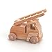 Darice 9163-50 Fire Truck Craft, One Size, Brown
