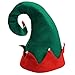 Funny Party Hats Set 3-Pack- Plush Christmas Elf, Santa Hat, and Deer Headbands-Festive Holiday Dress-Up Fun
