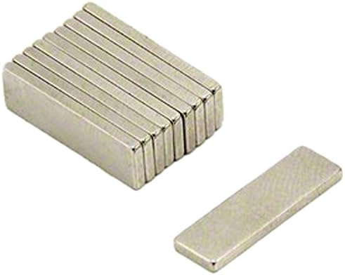 First4magnets F330 N35 10 X 6 X 1 5mm N35 Neodymium Magnets 1 1kg Pull Pack Of 10 Silver 25 X 10 X 3cm Amazon De Baumarkt