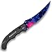 FadeCase Flip Elite Black Pearl - Real CSGO Knife Skin Counter Strike Global Offensive Full Tang Assisted Fold