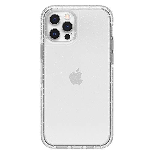otterbox symmetry clear series case for iphone 12 & iphone 12 pro - stardust 