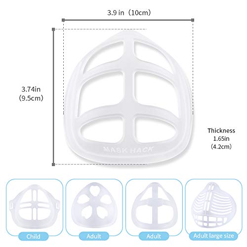 3D Mask Bracket for Fastening Mask under Mask Insert BracketFace Mask Inner Support Frame