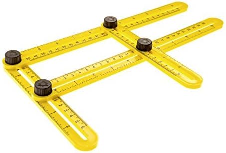 Angleizer Template Tool - Measures all Angles, Durable, Lightweight, Easy to Use, Craftsman, Builders, DIY Projects