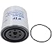 iFJF Aluminum Fuel Water Separating Filter Replacement Filter with O-ring fit 3/8 Inch NPT Outboard Motors (WSFF01-01)