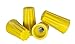 500 PCS Yellow Wire Connector, P4 Type Easy Twist-On Ribbed Cap UL Listed