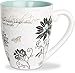 Pavilion Mark My Words Live, Laugh, Love Mug, 20-Ounce, 4-3/4-Inch