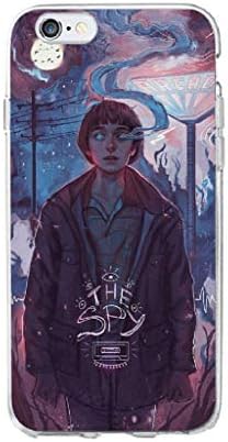 JIJUEMIU Stranger Things iPhone XR case Shock-Absorption Bumper Cover Anti-Scratch Clear Back for Apple iPhone XR