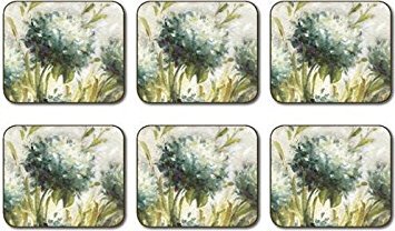 Jason Hydrangea Field Coasters - Set of 6