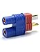Readytosky Deans Male to EC3 Female Connector Adapters No Wire RC LiPo Battery Connectors(4PCS)