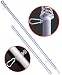 American Signature Flag Pole 6 Ft - Heavy Duty Aluminum Spinning Tangle Free Flagpole for Sale Wall Mount Flagpole for Residential or Commercial. (Silver, 6') primary