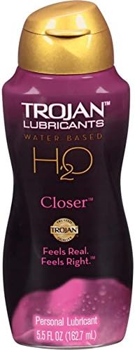 Trojan Lubricants H2O Closer Lubricant, 5.5 fl. oz.