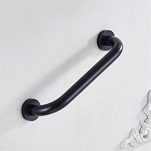 FHLYCF European style retro copper full bronze bathtub, black handrail, non slip bathroom, shower grab bar, disabled old man, toilet, toilet, bathroom handrail