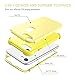 BENTOBEN Case for iPhone 8/iPhone 7, Three Layer Heavy Duty Shockproof Hybrid Coated Full-Body Protective Rugged Bumper Girl Women Phone Cover Case for Apple iPhone 8/7 (4.7 Inch), Cute Jelly Yellow