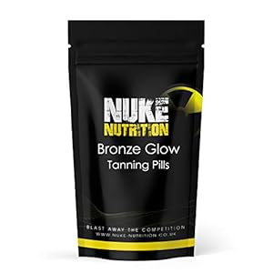Nuke Nutrition Tanning Tablets | Tanning Pills for Self Tanning Accelerator for All Skin Types | Tan Accelerator Lotion…