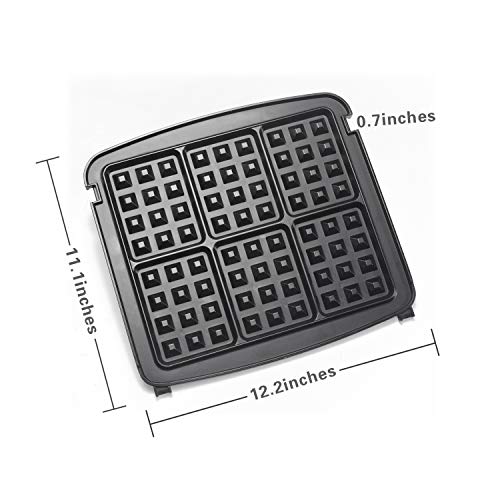UsKitchen Waffle Plates for Cuisinart Griddler GR150 Deluxe Pricepulse