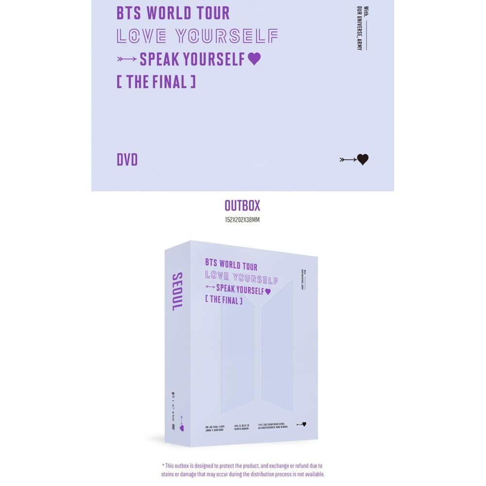 Mua BTS WORLD TOUR 'LOVE YOURSELF : SPEAK YOURSELF' [THE FINAL