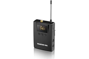 TAKSTAR UHF Wireless in-Ear Monitor Receiver for WPM-300, Wireless Bodypack Monitoring with in-Earphone, Only Monitoring Receiver