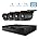 4 CH DVR, 4 Bullets w/ 1TB HDD (Black)