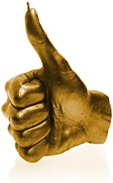 Candellana Candles Candellana-Thumbs Up Ok Candle-Gold
