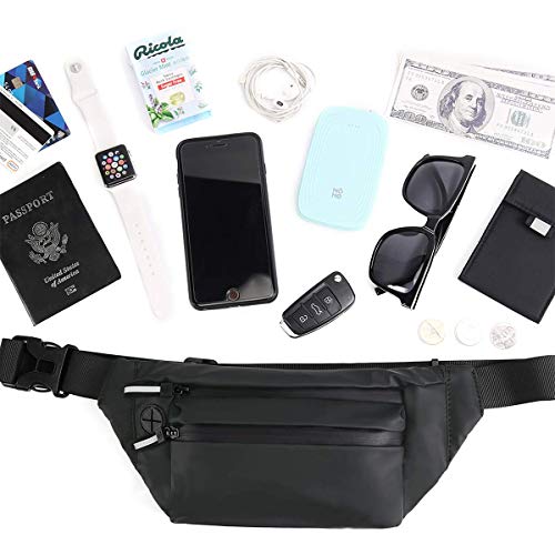 LIVACASA Sport Heuptas Waterbestendig Bumbags met Hoofdtelefoon Gat voor Vrouwen Mannen Fanny Pack Lichtgewicht… - Image 6