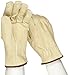 West Chester 994 Select Grain Pigskin Leather Driver Gloves – [12 Pairs] Large, Straight Thumb, Shirred Elastic Wrist