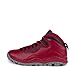 Nike Mens Air Jordan 10 Retro 30th Bulls Over Broadway Gym Red-Black-Wolf Grey Leather Basketball Shoes