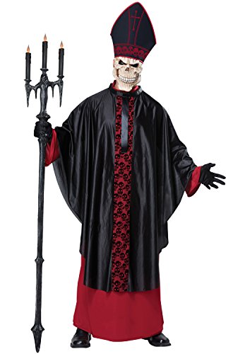 California Costumes Men's Mass, Red/Black, Large/X-Large