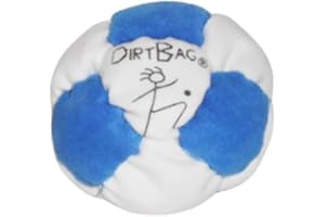 DIRTBAG 14 Panel Footbag Hacky Sack, Flying Clipper Original Design, Sand Filled, Hand Stitched, Machine Washable.