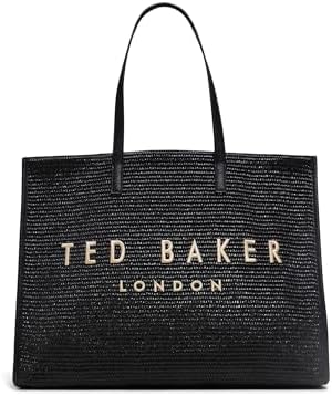 Amazon.com: Ted Baker Women's Journey Tote Bag, Open Black