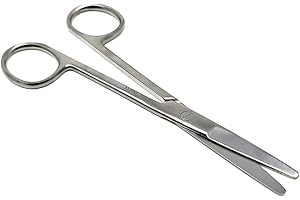 IMED SCIENTIFIC Premium Quality Mayo Dissecting Scissors with Blunt Blades Made of Premium Quality Stainless steel (6.75 Inch)