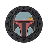 Plasticolor 000664R01 Star Wars Boba Fett Cup Holder Coaster