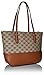 NINE WEST Reana Large Tote, Khaki-Brown/Tobacco
