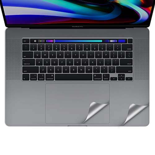 LENTION Palm Rest Cover Skin Compatible MacBook Pro (16 inch, 2019, Model A2141), Protective Vinyl Decal Sticker with Trackpad Protector (Space Gray)… - Image 3