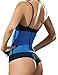 Ann Chery Corset Waist Trainer for Women’s Weight Loss - Colombian Waist Cincher - 2 Hook Latex Body Shaper - Edition 2026 Blue