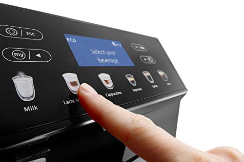 De'Longhi Eletta Evo ECAM 46.860.B Kaffeevollautomat mit LatteCrema Milchsystem, Cappuccino und Espresso auf Knopfdruck… – Bild 5